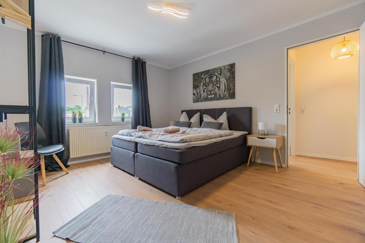 Spreewald-Apartment, 75Qm, 2 Schlafzimmer, Tiefgarage, Balkon, Netflix, Waschtrockner Cottbus Dış mekan fotoğraf